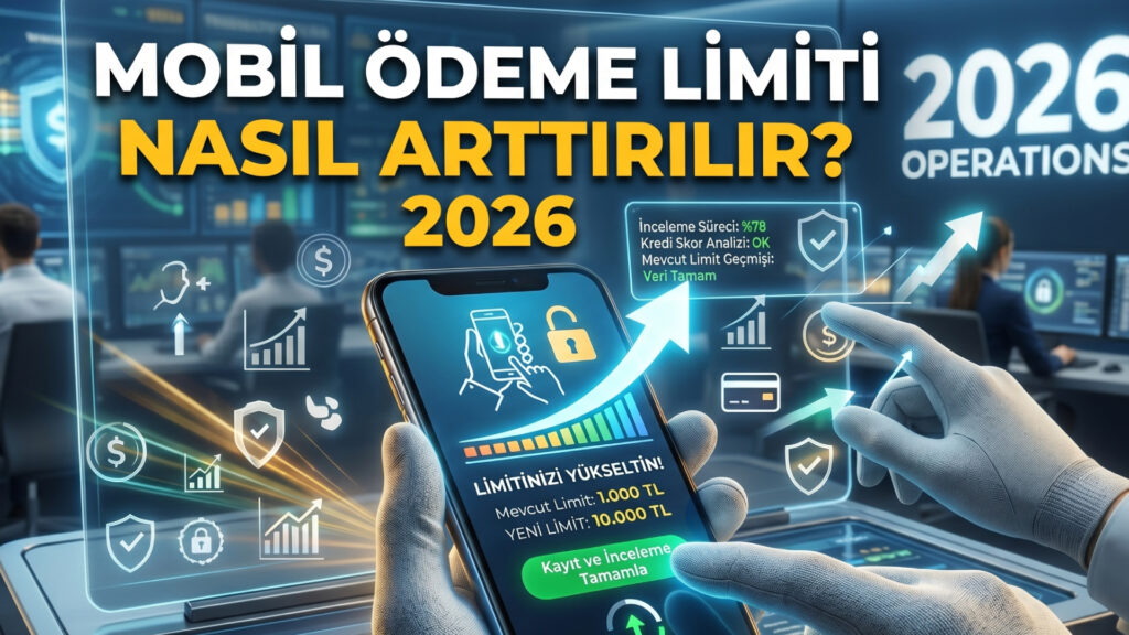 Mobil Ödeme Limiti Nasıl Arttırılır? 2026